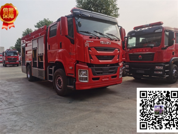 消防車|五十鈴7噸水罐消防車【國六爆款】